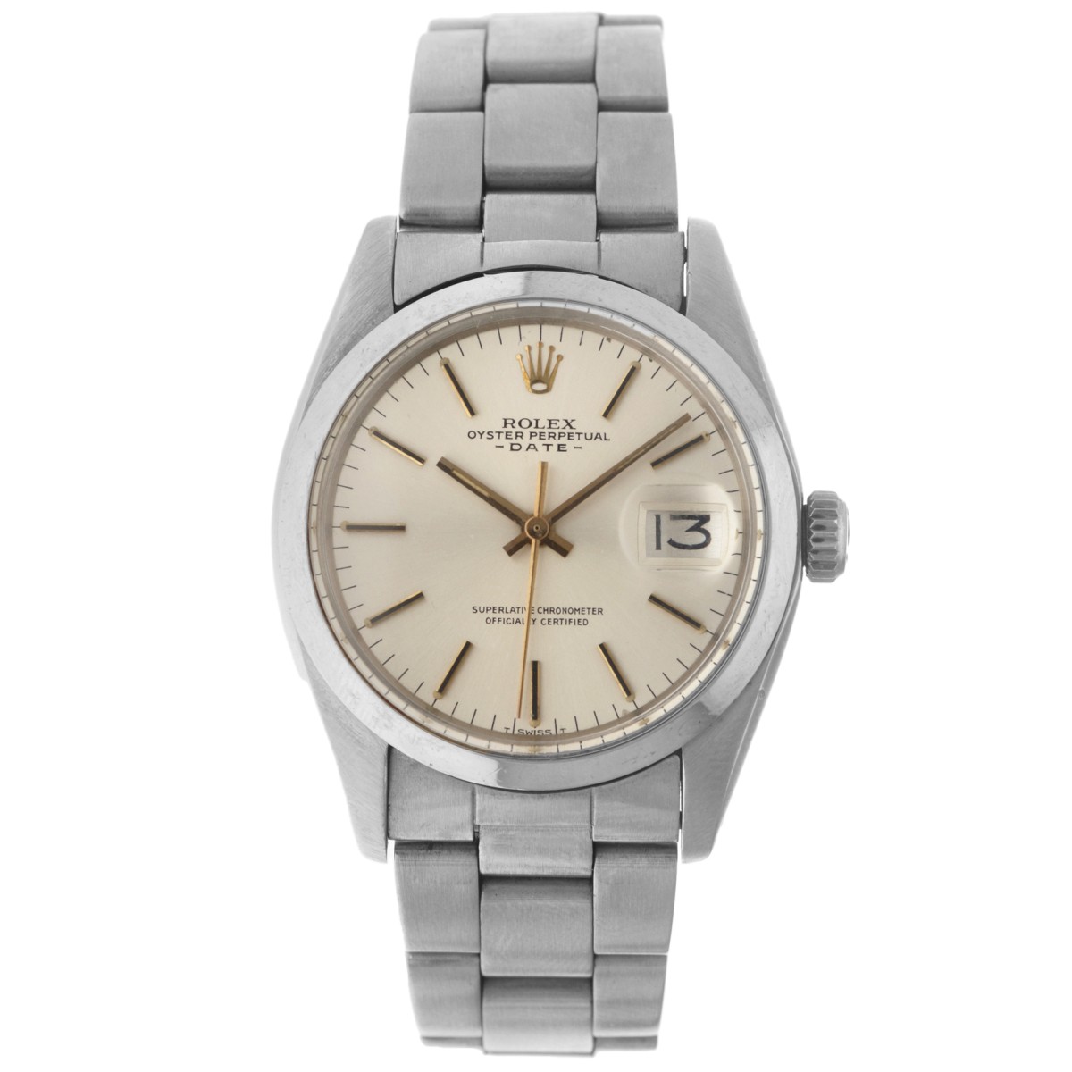 No Reserve - Rolex Oyster Perpetual Date 1500 - Heren horloge - ca. 1978.