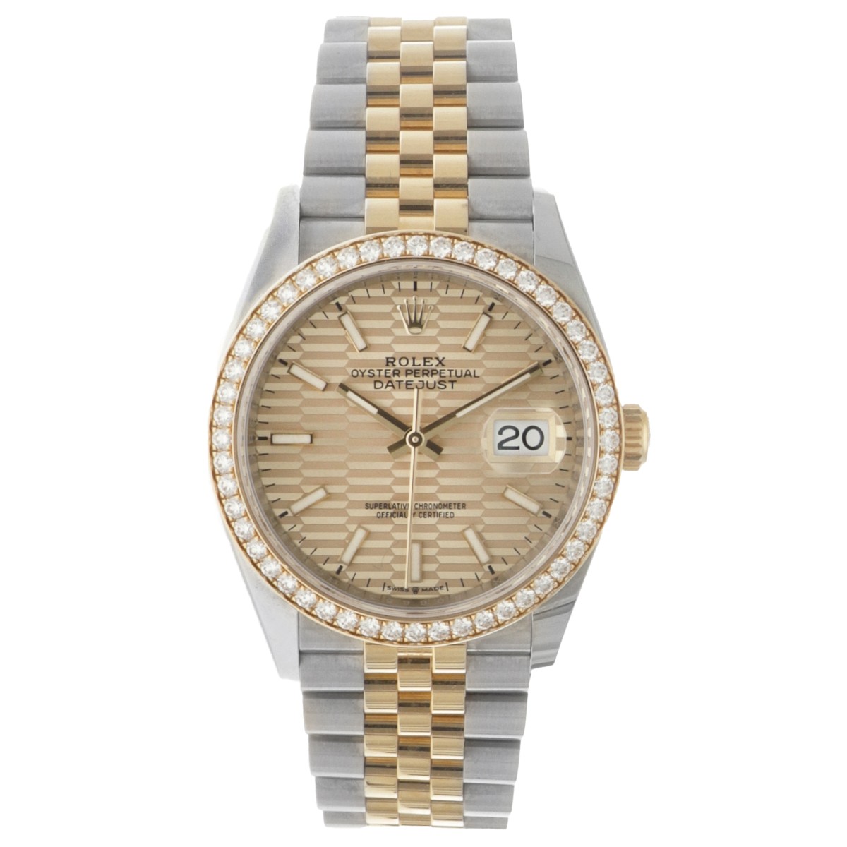 Rolex Datejust 36 126283RBR - Heren horloge - 2022.