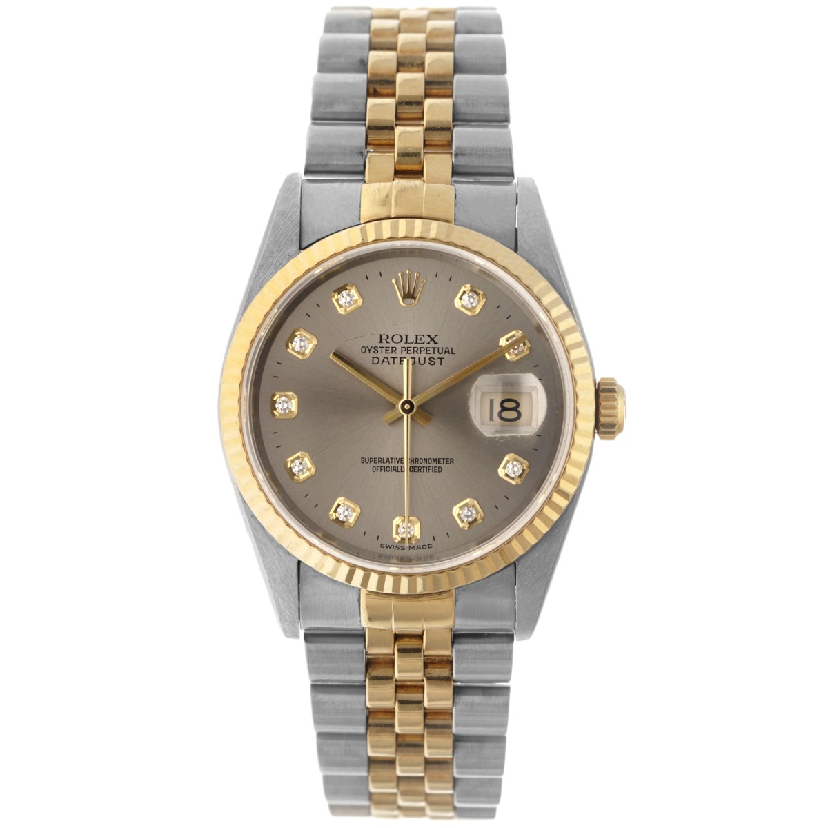 No Reserve - Rolex Datejust 36 16233 - Heren horloge - ca. 1996.