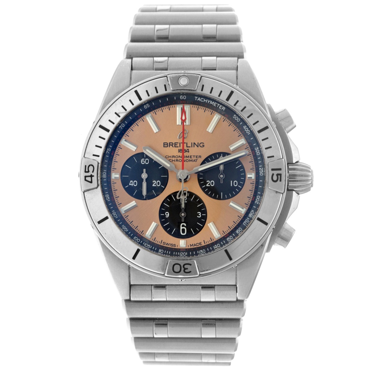 Breitling Chronomat 42 B01 'Copper Dial' AB0134 - Heren horloge 