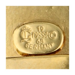 Grosse 18K geelgouden collier