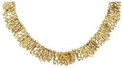 Grosse 18K geelgouden collier