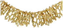 Grosse 18K geelgouden collier