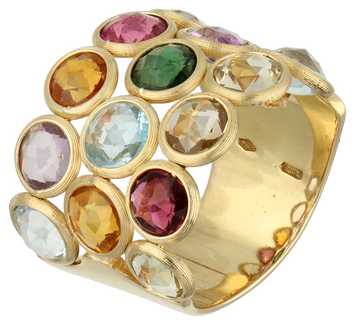 Marco Bicego 18K geelgouden Jaipur Color ring