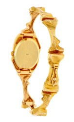 Lapponia 14K geelgouden Pola Negri horloge