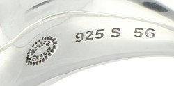 Georg Jensen sterling zilveren 'Mercy' ring nr. 56