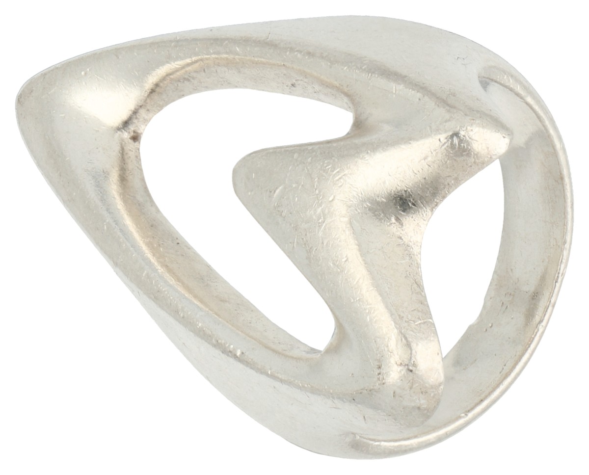 Henning Koppel voor Georg Jensen sterling zilveren ring nr. 89