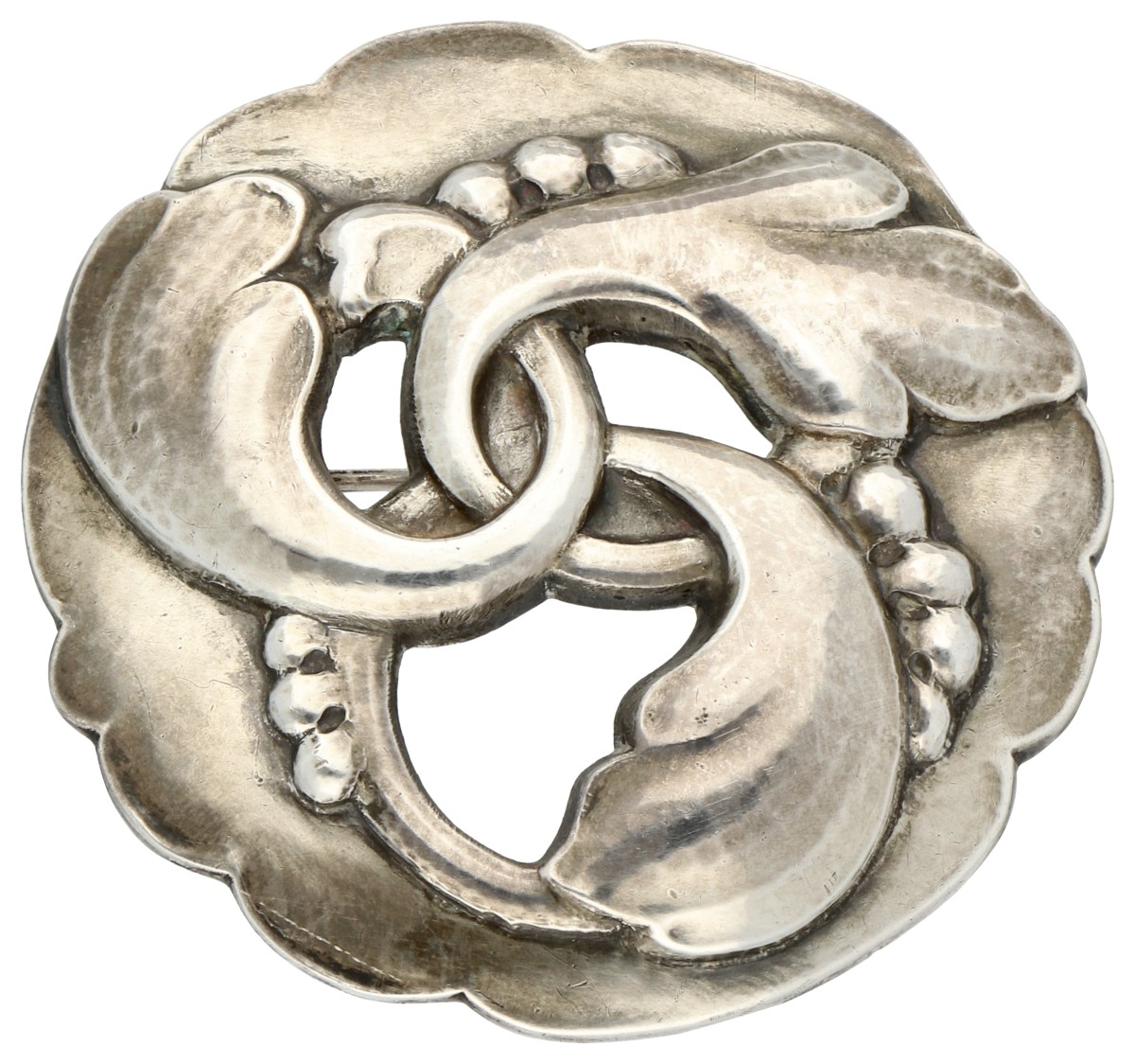 Georg Jensen sterling zilveren broche Nr. 20