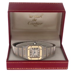 No Reserve - Cartier Santos Galbée Small 1567/W20012C4 - Dames horloge - ca. 1990.