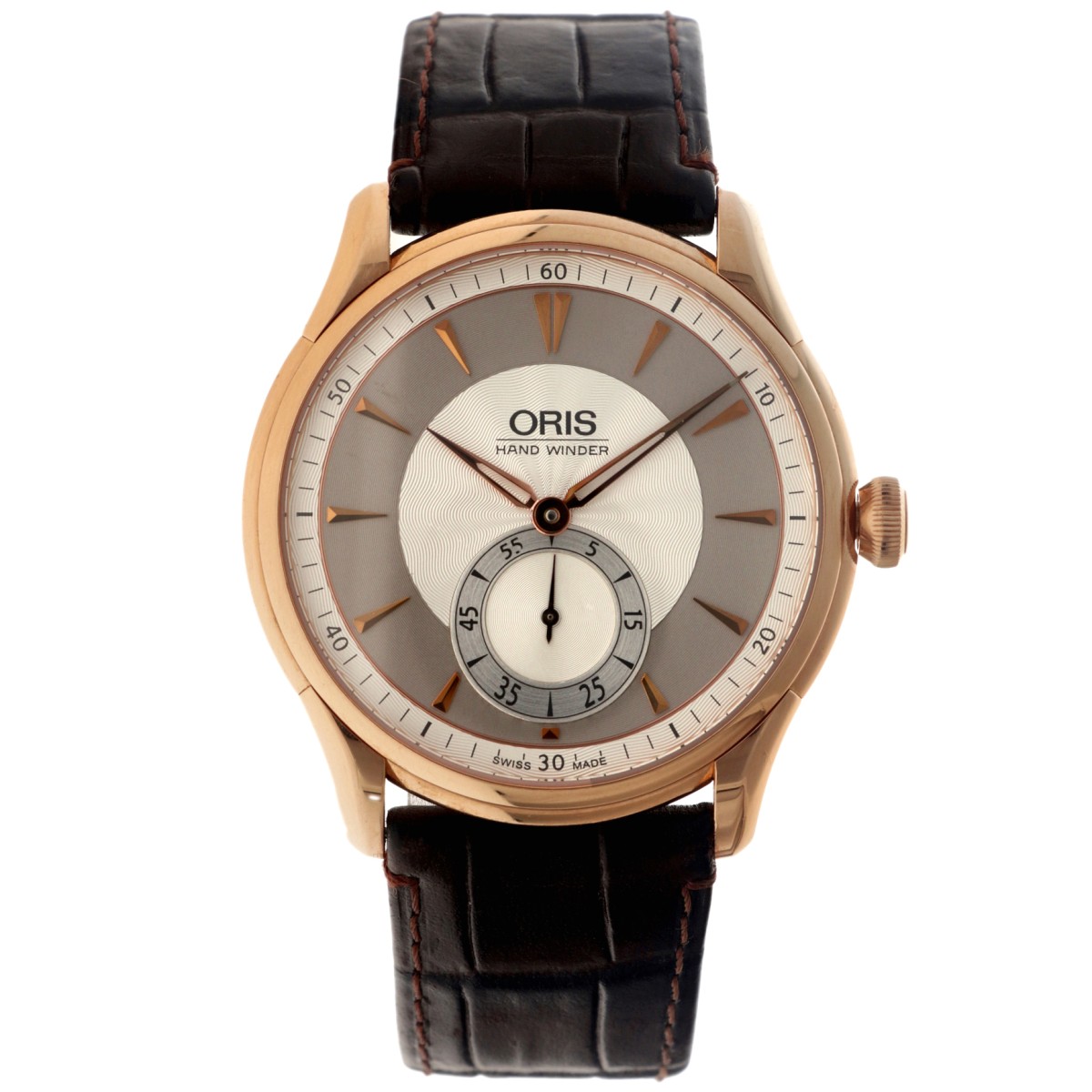 Oris Artelier Small Second 18K. 01 396 7580 6051-Set - Heren horloge 