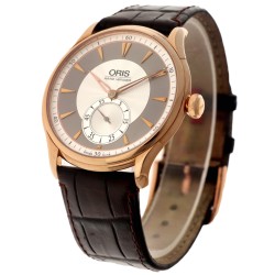 Oris Artelier Small Second 18K. 01 396 7580 6051-Set - Heren horloge 