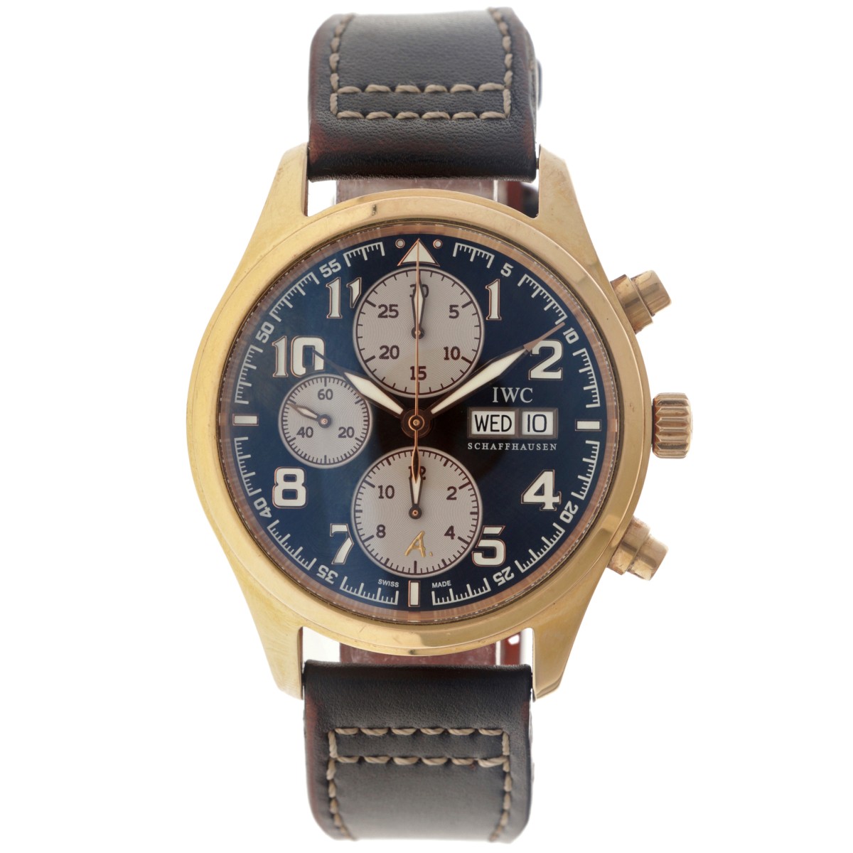 IWC Pilot 18K. 'Edition Saint Exupéry' IW371711 - Heren horloge - ca. 2005.