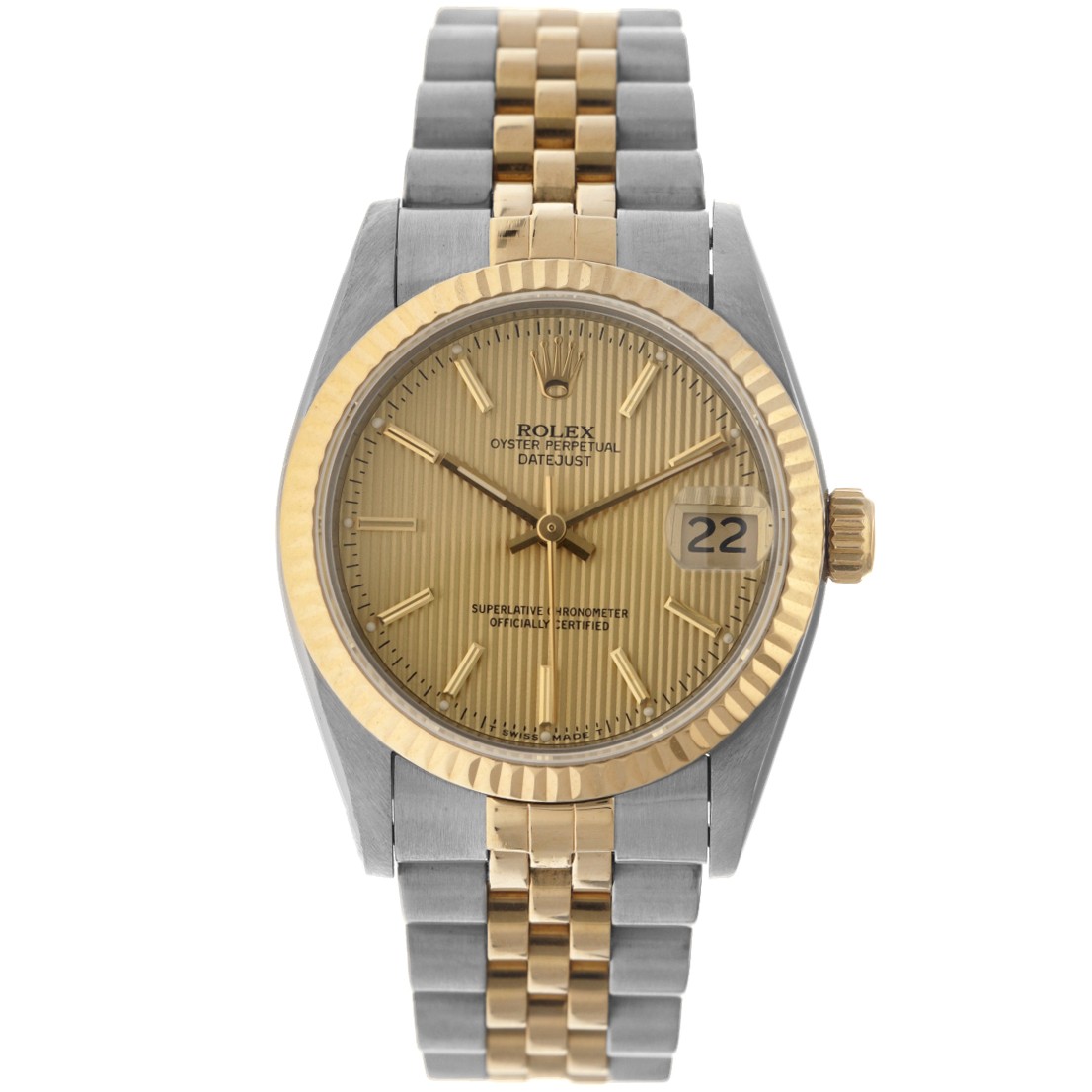 No Reserve - Rolex Datejust 31 'Tapestry' 68273 - Midsize horloge - ca. 1996.