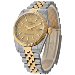 No Reserve - Rolex Datejust 31 ‘Tapestry’ 68273 - Midsize watch - approx. 1996.