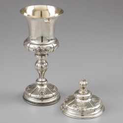 Bokaal Berliner Sinfonie-Kapelle, Duitsland 1872, zilver.