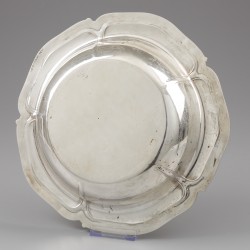 Art Nouveau schaal, A.C.J. Begeer, Utrecht 1916-1921, zilver.