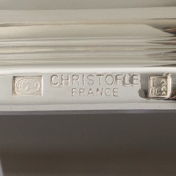 Christofle soepterrine, model Malmaison, Parijs ca. 1975, verzilverd.