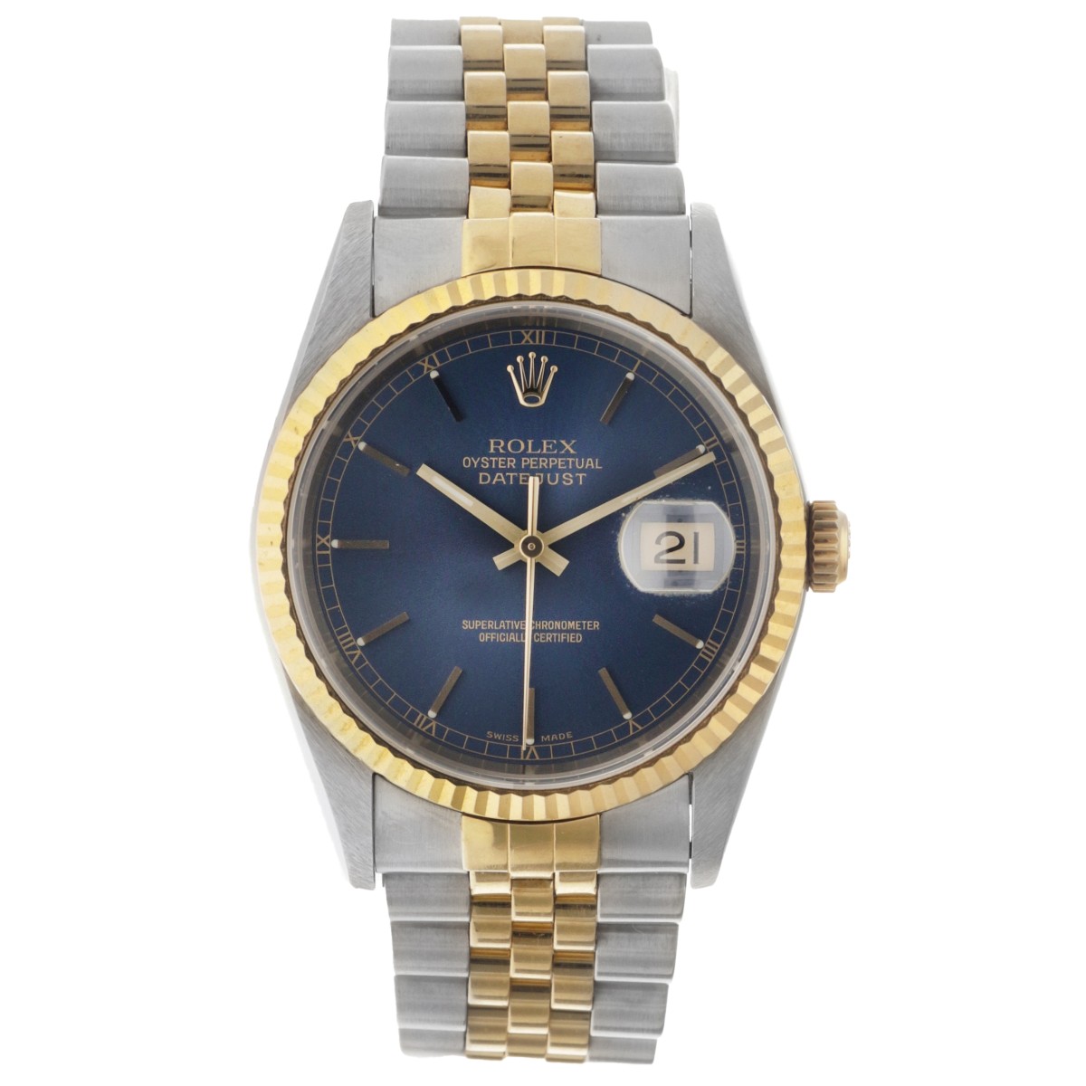 Rolex Datejust 16233 - Heren horloge - 2004.