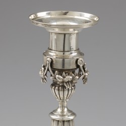 Kandelaren, Berlijn ca. 1810-1820, zilver.