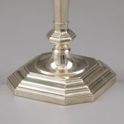 Kandelaar, Zaramella Argenti, Padua ca. 1980, zilver