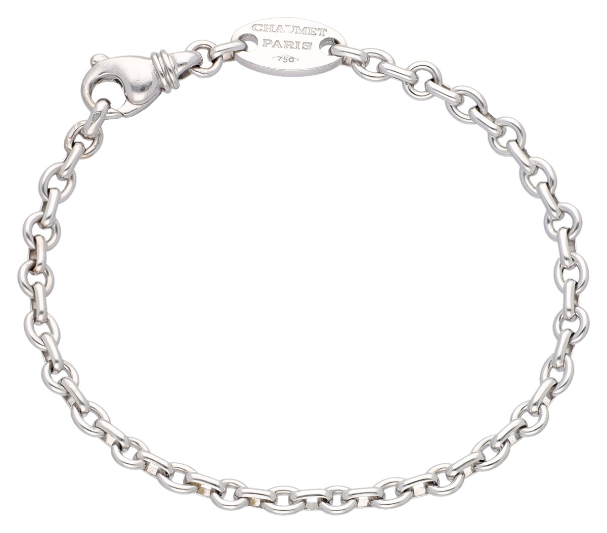 Chaumet 18K witgouden schakelarmband