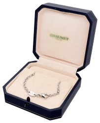 Chaumet 18K witgouden schakelarmband