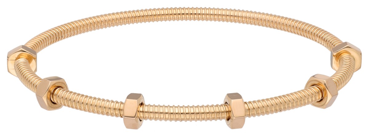 Cartier 18K geelgouden 'Ecrou' armband