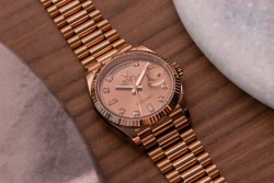 Rolex Day-Date 36 'Diamond Sundust' 128235 - Heren horloge 