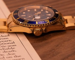 Rolex Submariner Date 18K. 16618 - Heren horloge - ca. 1999.