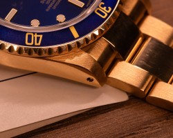 Rolex Submariner Date 18K. 16618 - Heren horloge - ca. 1999.