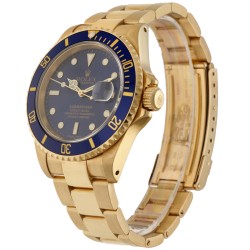 Rolex Submariner Date 18K. 16618 - Heren horloge - ca. 1999.