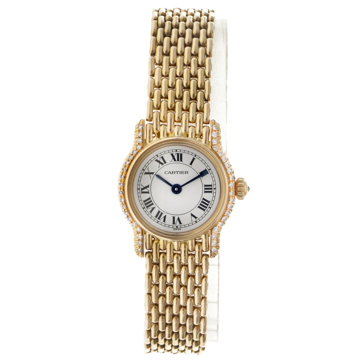 No Reserve - Cartier Riviera 18K. 6602 - Dames horloge.