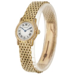 No Reserve - Cartier Riviera 18K. 6602 - Dames horloge.