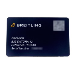 Breitling Premier B25 Datora 42 RB2510 - Heren horloge