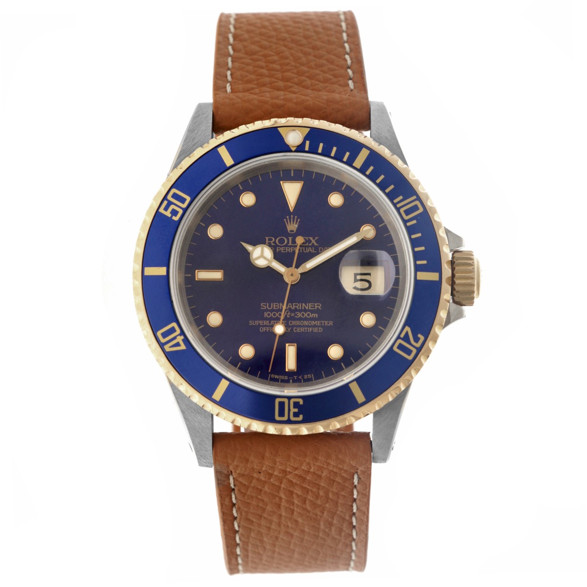 No Reserve - Rolex Submariner Date 'Bluesy' 16613 - Heren horloge - 1992.