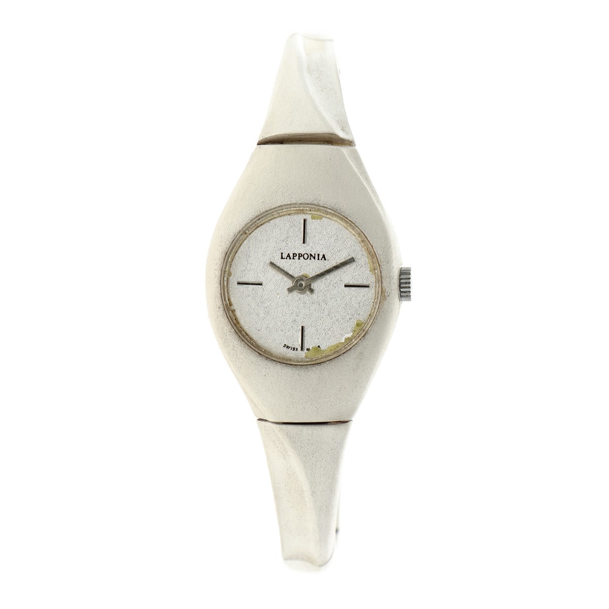 Lapponia sterling zilveren 'Kitty Hawk' horloge