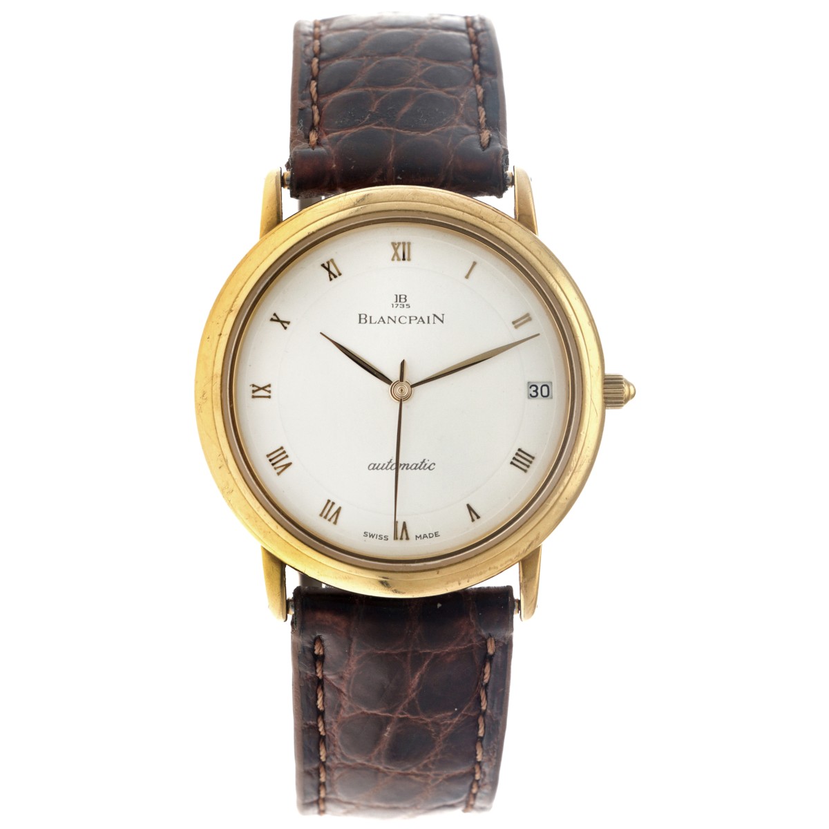 Blancpain Villeret Ultra-Slim 18K. 0095-1418 - Heren horloge - ca. 1990.