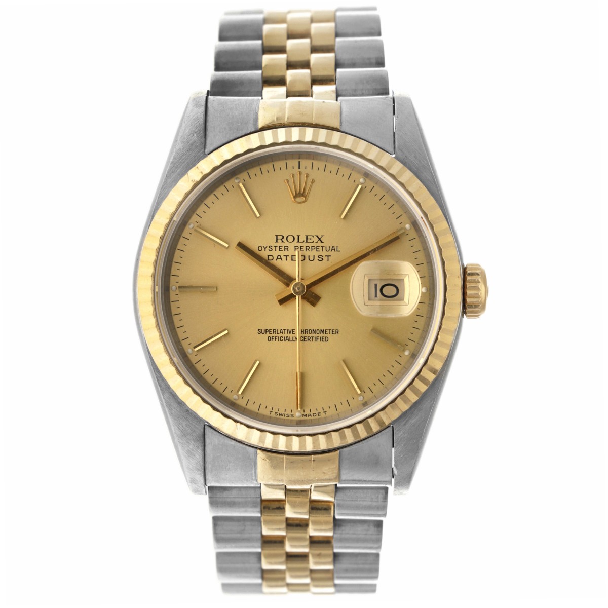 No Reserve - Rolex Datejust 16233 - Heren horloge - ca. 1991.