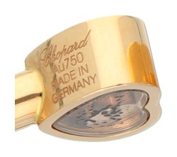 Chopard 18K geelgouden 'Happy Hearts' armband bezet met ca. 0.19 ct. diamant