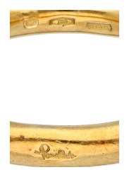 Pomellato 18K bicolor gouden 'Tubolare' ring