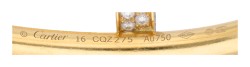 Cartier 18K geelgouden 'Juste un clou' armband bezet met ca. 1.99 ct. diamant