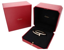 Cartier 18K geelgouden 'Juste un clou' armband bezet met ca. 1.99 ct. diamant