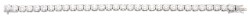 18K witgouden tennisarmband bezet met 16.48 diamant, Inclusief ALGT certificaat
