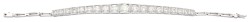 14K witgouden armband bezet met ca. 4.76 ct. diamant