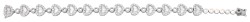 18K witgouden armband bezet met ca. 5.03 ct. diamant