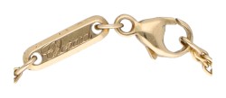Chopard 18K geelgouden happy spirit collier diamant