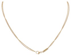 Chopard 18K geelgouden happy spirit collier diamant