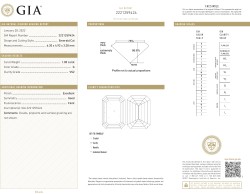 18K witgouden solitair ring bezet met 1.00 ct. GIA gecertificeerde diamant.