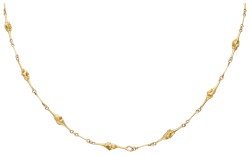 Lapponia 14K geelgouden schakelcollier