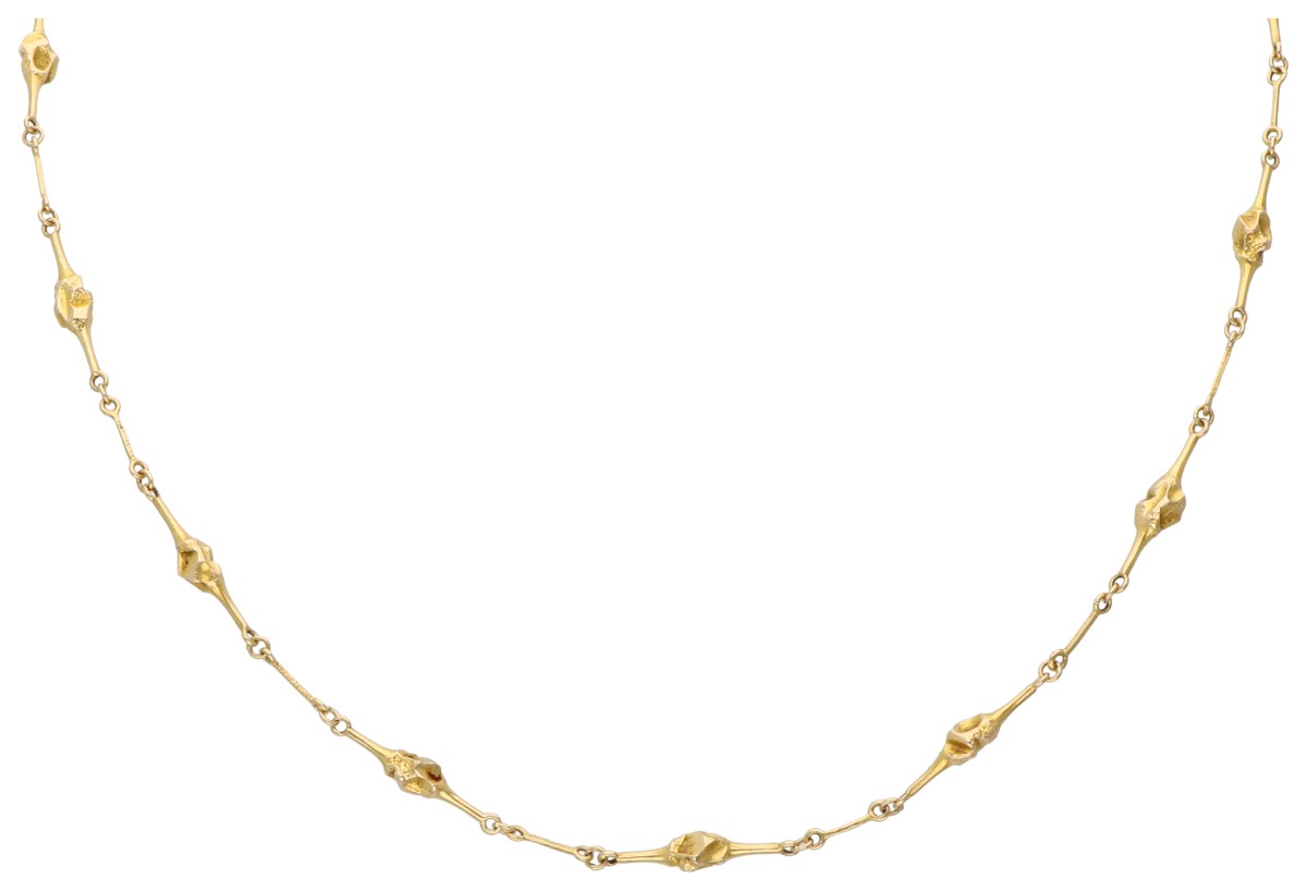 Lapponia 14K geelgouden schakelcollier